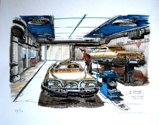 Illustration for article titled Astoundingly Beautiful Concept Art from The Fifth Element